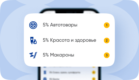 Кешбэк до 30% баллами на любимые категории