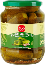 Корнишонымаринованные365ДНЕЙ,720мл