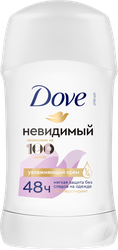 Дезодорант-антиперспирантстикженскийDOVEНевидимый,40г