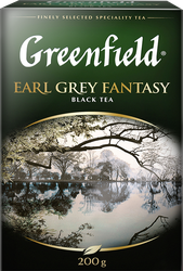 ЧайчерныйGREENFIELDEarlGreyFantasyсароматомбергамоталистовой,200г