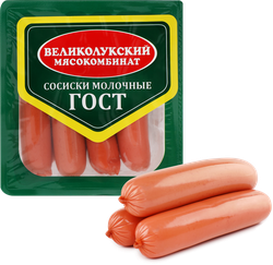 СосискиМКВЕЛИКОЛУКСКИЙМолочныеГОСТ,330г