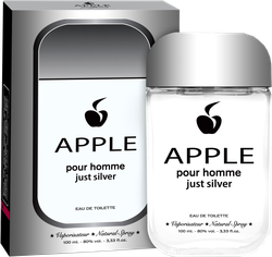 ТуалетнаяводамужскаяAPPLEPARFUMSJustSilver,100мл