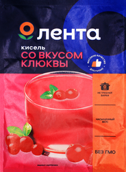 КисельЛЕНТАсовкусомклюквы,30г