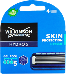 КартриджисменныедлябритвыWILKINSONSWORDSkinProtectionHydro5,4шт