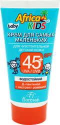 КремсолнцезащитныйдетскийFLORESANCOSMETICAfricaKidsдлясамыхмаленькихSPF45+,длячувствительнойкожи,50мл