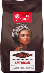 КофезерновойDOLCEALBEROAmerican100%Arabica,1кг