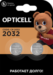 БатарейкаOPTICELLSpecialty2032,Арт.5060002,2шт