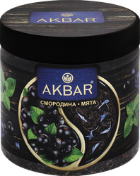 ЧайчерныйAKBARСмородинаимята,листовой,100г