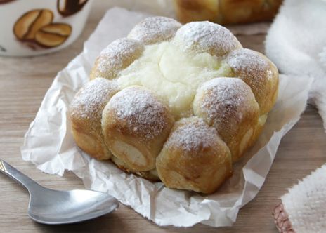 Булочки с творогом фото к рецепту