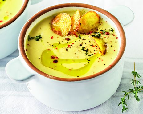Французский картофельный суп фото к рецепту