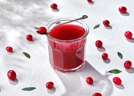 Клюквенный морс фото к рецепту