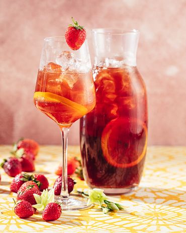 Коктейль Red Wine Sangria фото к рецепту