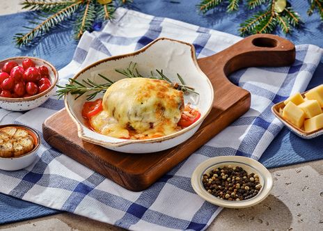 Мясо по-французски в духовке фото к рецепту
