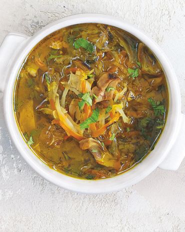 Постные щи из кислой капусты фото к рецепту