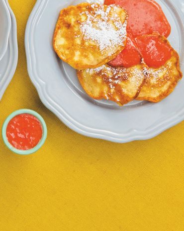 Соус из протертых ягод с медом и кардамоном фото к рецепту