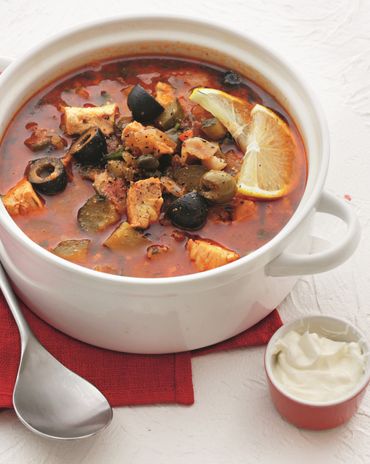 Солянка мясная сборная фото к рецепту