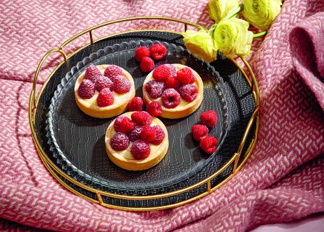 Тарталетки с начинкой из маскарпоне фото к рецепту