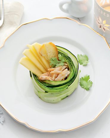 Зимний салат с курицей и манго фото к рецепту