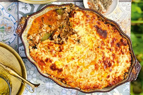 Пряная запеканка с индейкой фото к рецепту