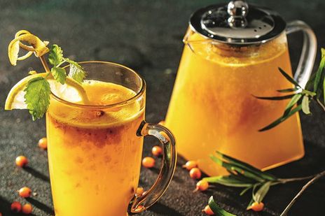 Облепиховый чай фото к рецепту