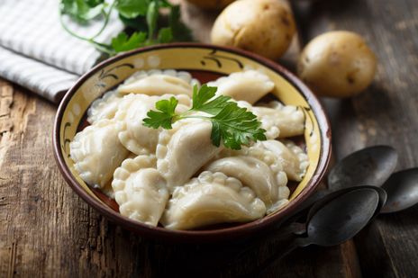 Вареники с картошкой и грибами фото к рецепту