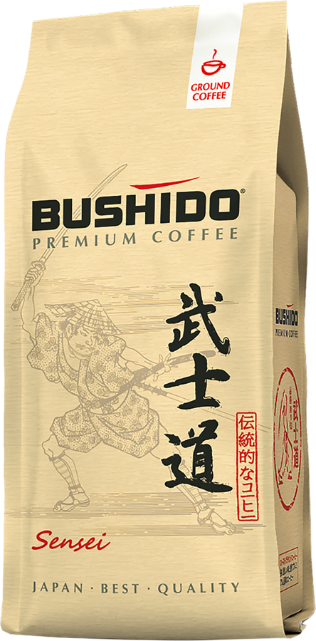 BUSHIDO | Кофе молотый BUSHIDO Sensei, 227г