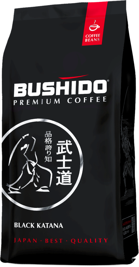 BUSHIDO | Кофе зерновой BUSHIDO Black Katana, 227г