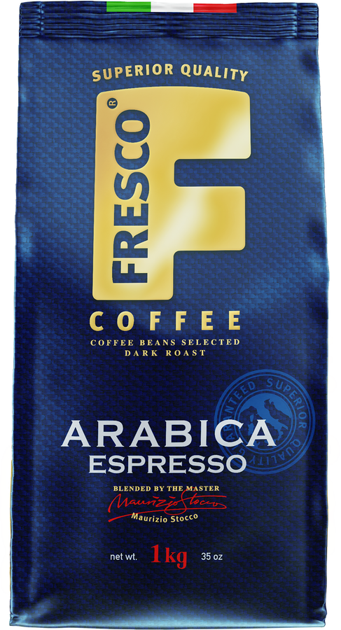 Кофе зерновой FRESCO Arabica Espresso натуральный жареный, 1кг