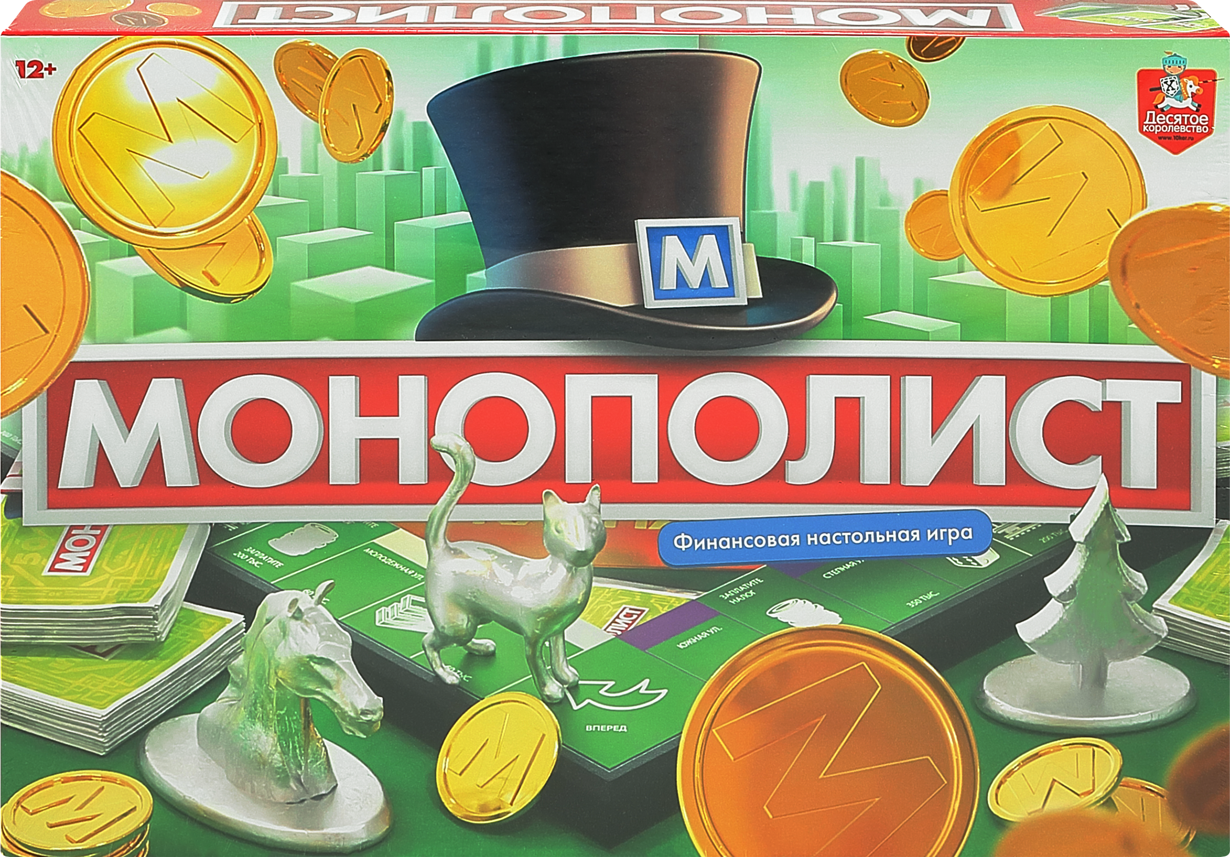 Изображение товара Настольная игра Монополист 04945 04934 для 2-8 игроков