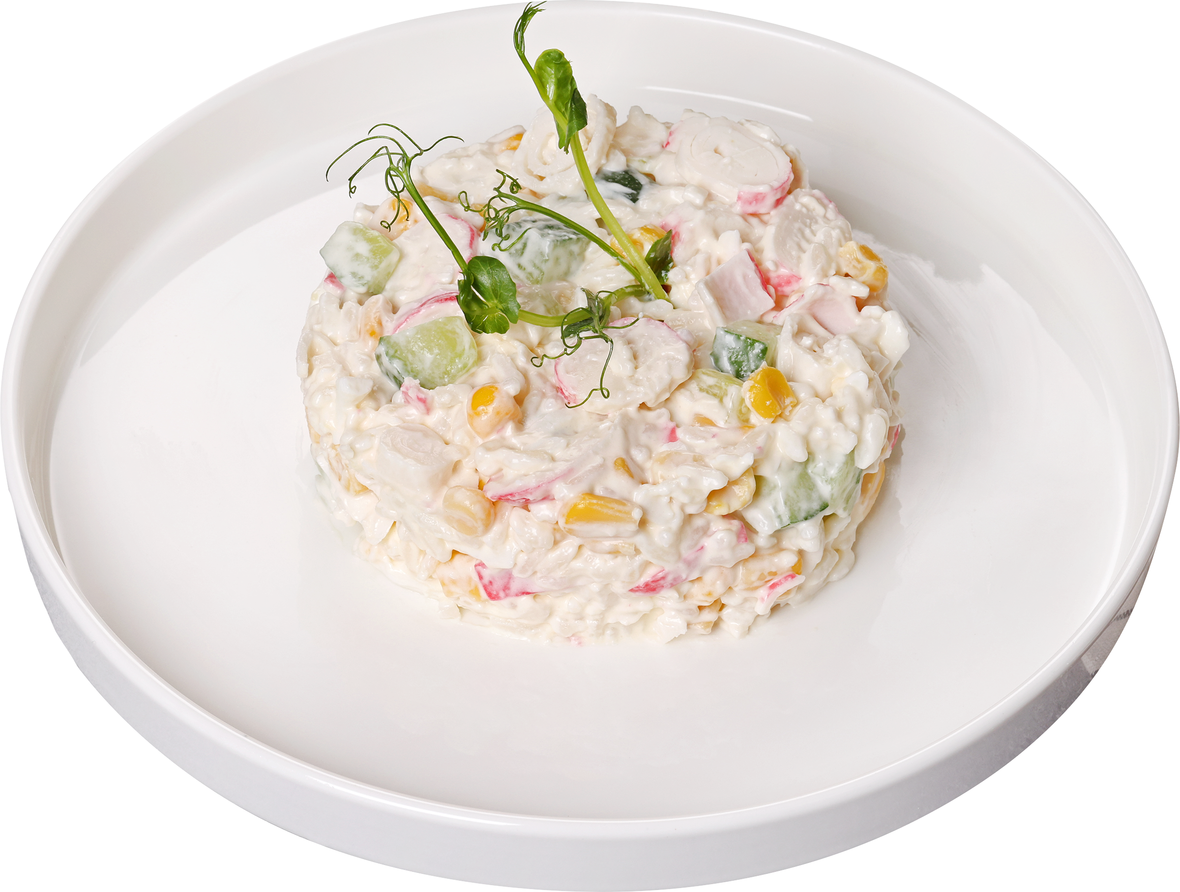 Изображение товара Салат ЛЕНТА FRESH Крабовый весовой - идеальная закуска