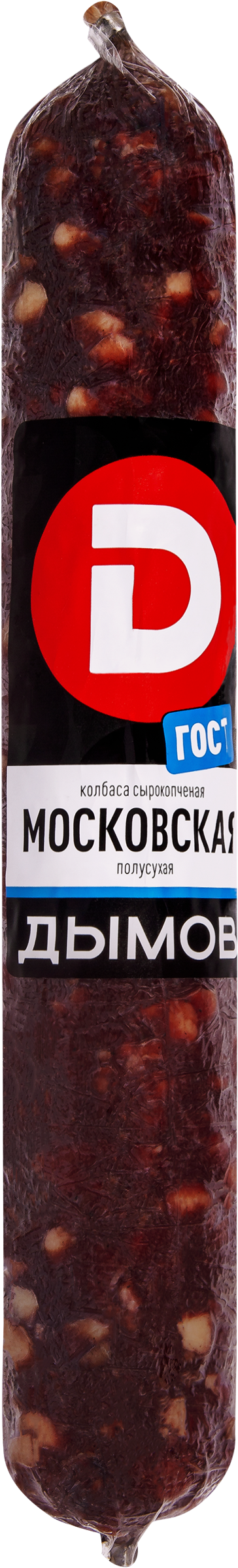 Изображение товара Колбаса сырокопченая ДЫМОВ Московская полусухая, весовая