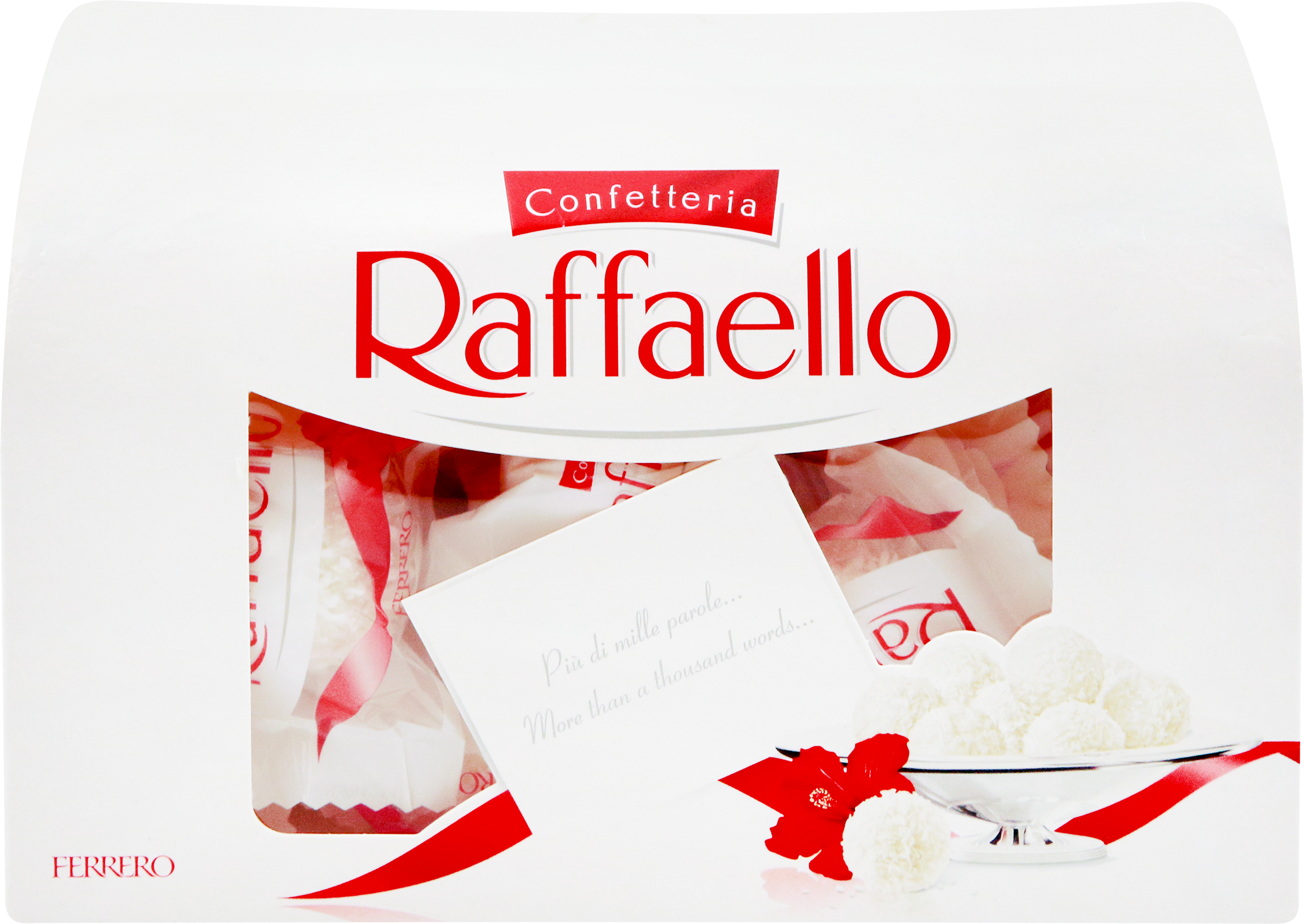 Изображение товара Конфеты RAFFAELLO с цельным миндальным орехом в кокосовой обсыпке, 240г