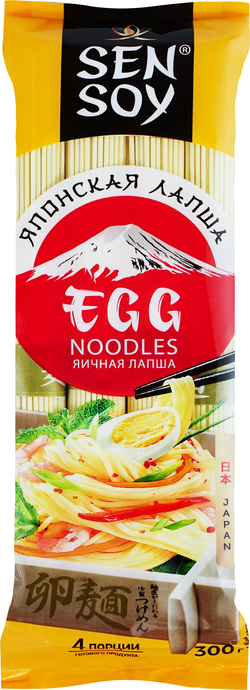 Изображение товара Лапша яичная SEN SOY Premium Egg Noodles, 300г