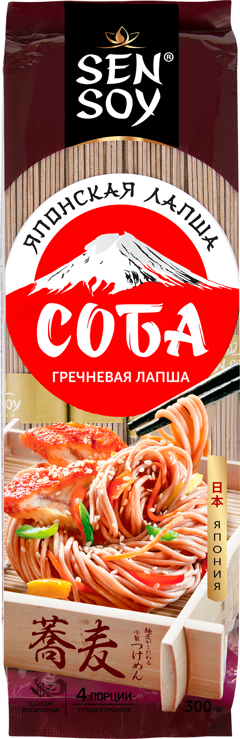 Изображение товара Лапша гречневая SEN SOY Premium Soba, 300г