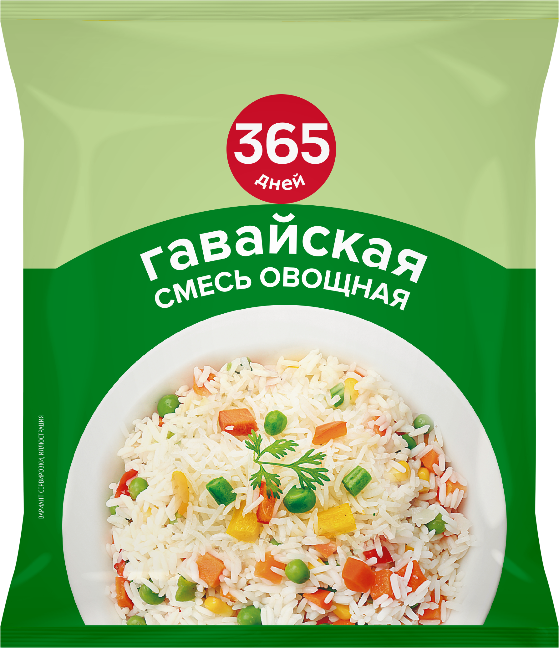 Изображение товара Смесь овощная 365 ДНЕЙ Гавайская, 400 г - веганский гарнир