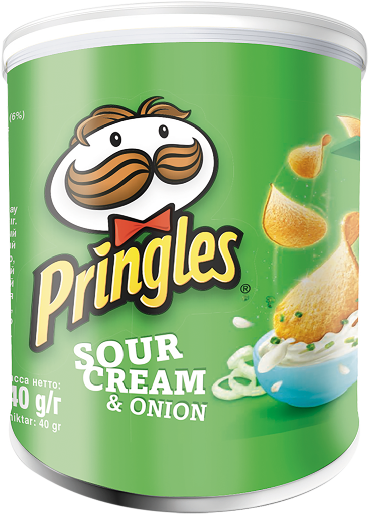 Изображение товара Чипсы картофельные PRINGLES Сметана и лук, 40г