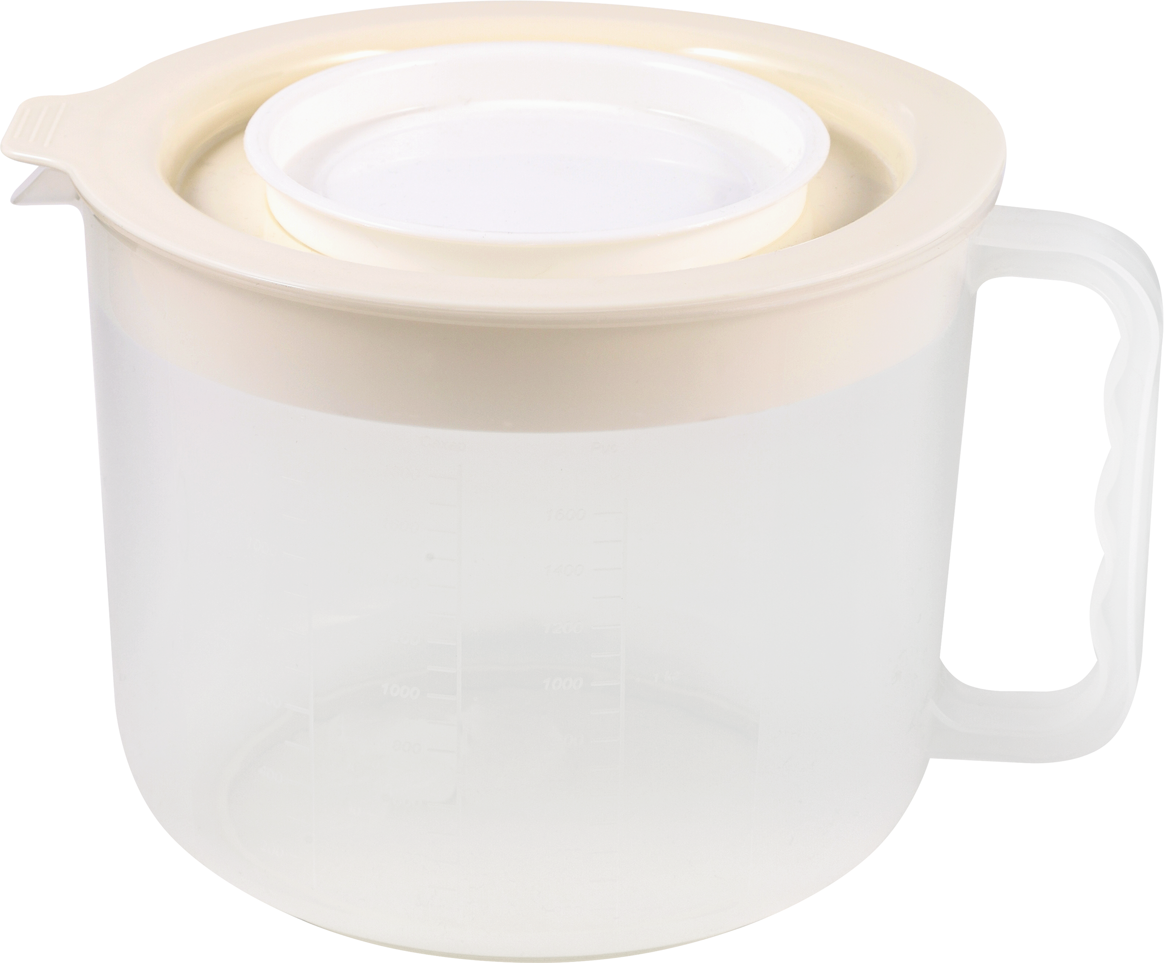 Изображение товара Кружка для миксера ПОЛИМЕРБЫТ 2л Арт с381 пищевой пластик Россия