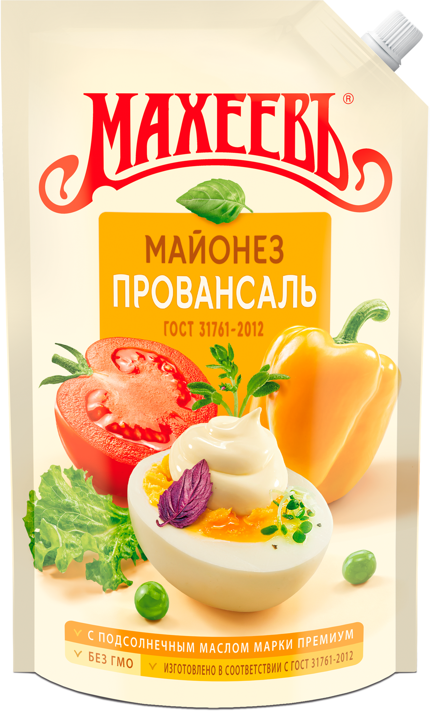 Изображение товара Майонез МАХЕЕВЪ Провансаль 50,5%, 800мл