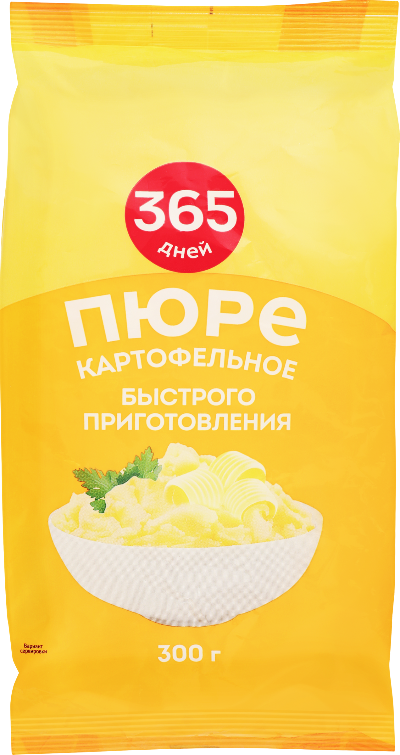 Изображение товара Пюре картофельное 365 ДНЕЙ, 300г