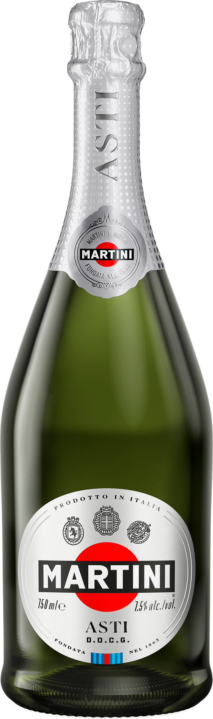 Изображение товара Вино игристое MARTINI Asti белое сладкое, 0.75л