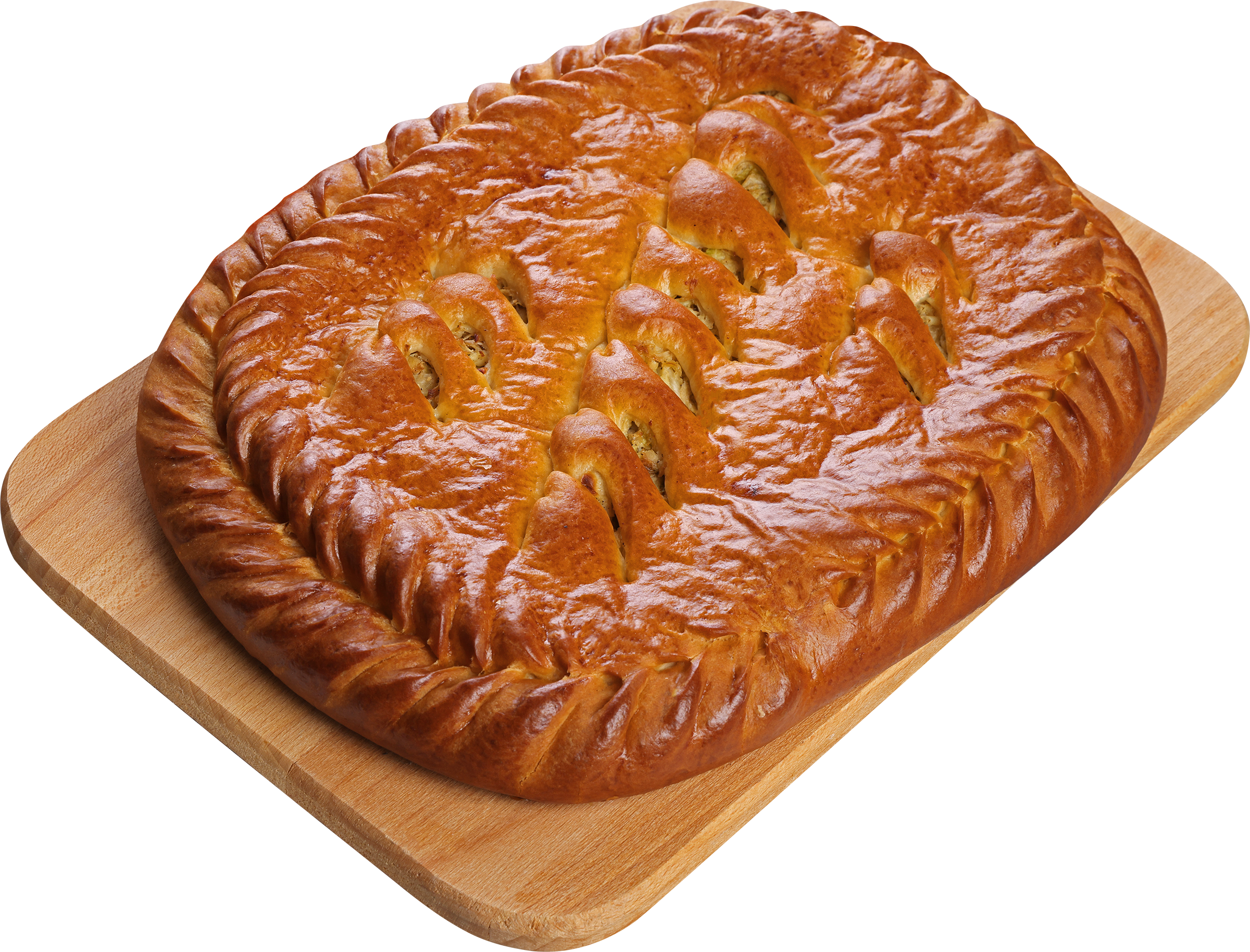 Изображение товара Пирог ЛЕНТА FRESH с капустой сдобный дрожжевой весовой, Россия