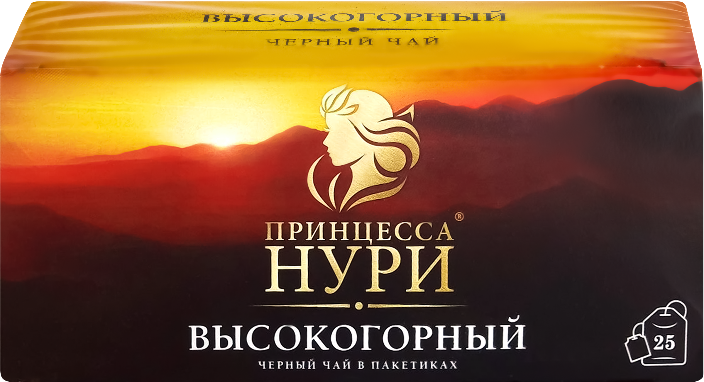 Изображение товара Чай черный ПРИНЦЕССА НУРИ высокогорный байховый 25 пак