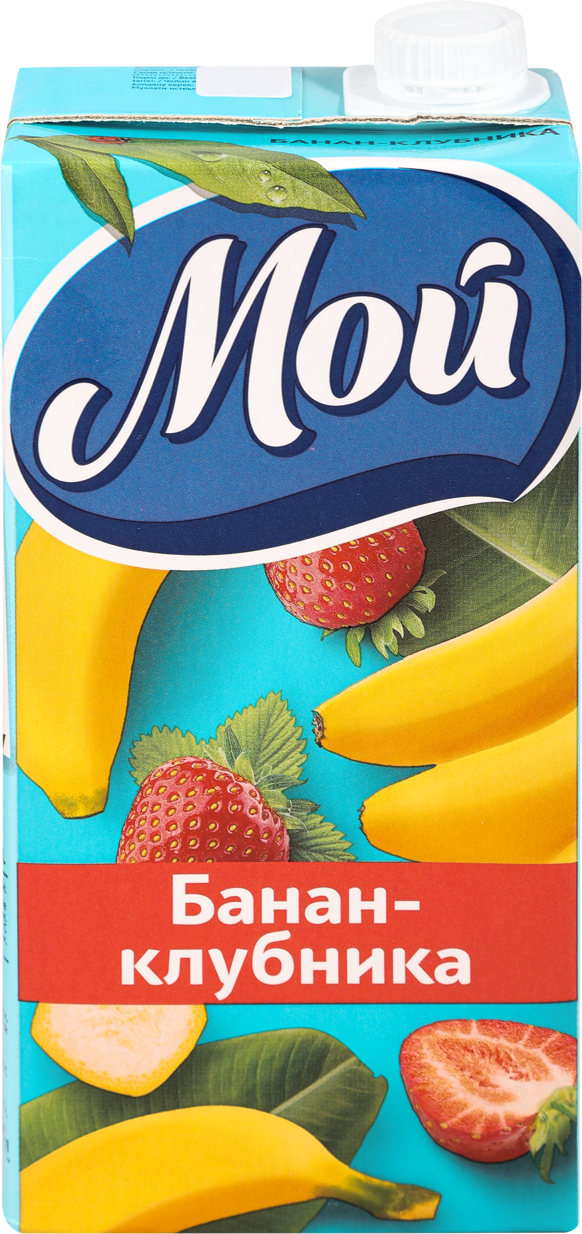 Изображение товара Нектар МОЙ Бананово-клубничный, 0.95л