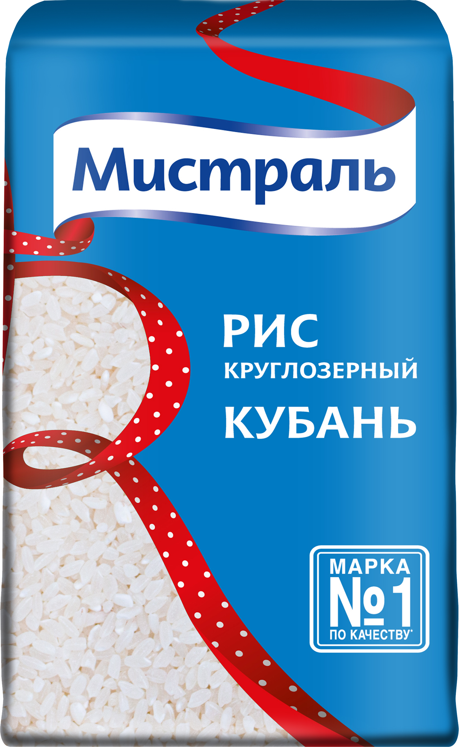 Изображение товара Рис круглозерный МИСТРАЛЬ Кубань 1-й сорт, 900г