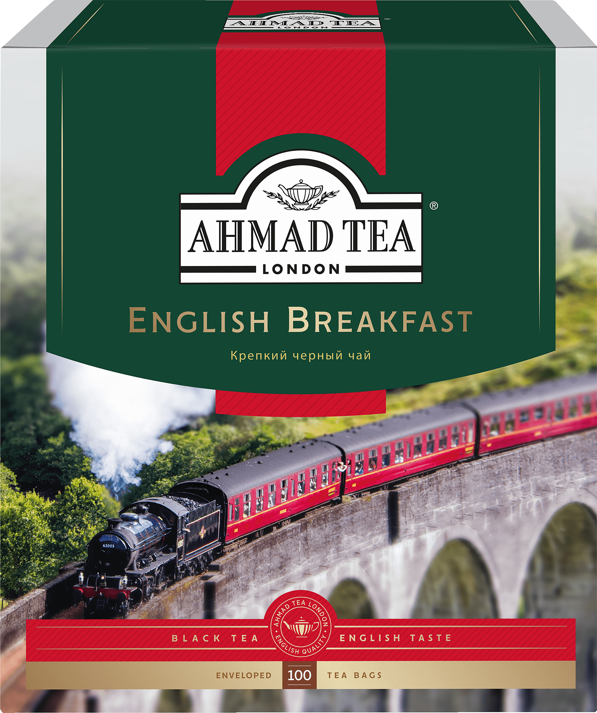 Изображение товара Чай черный AHMAD TEA English Breakfast, 100пак