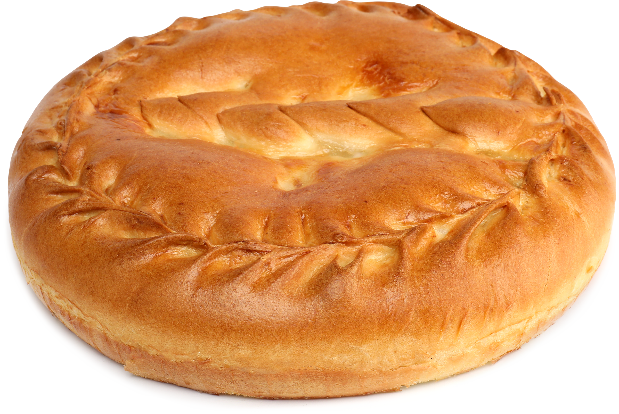 Изображение товара Пирог ЛЕНТА FRESH с красной рыбой весовой - вкусное хлебобулочное изделие