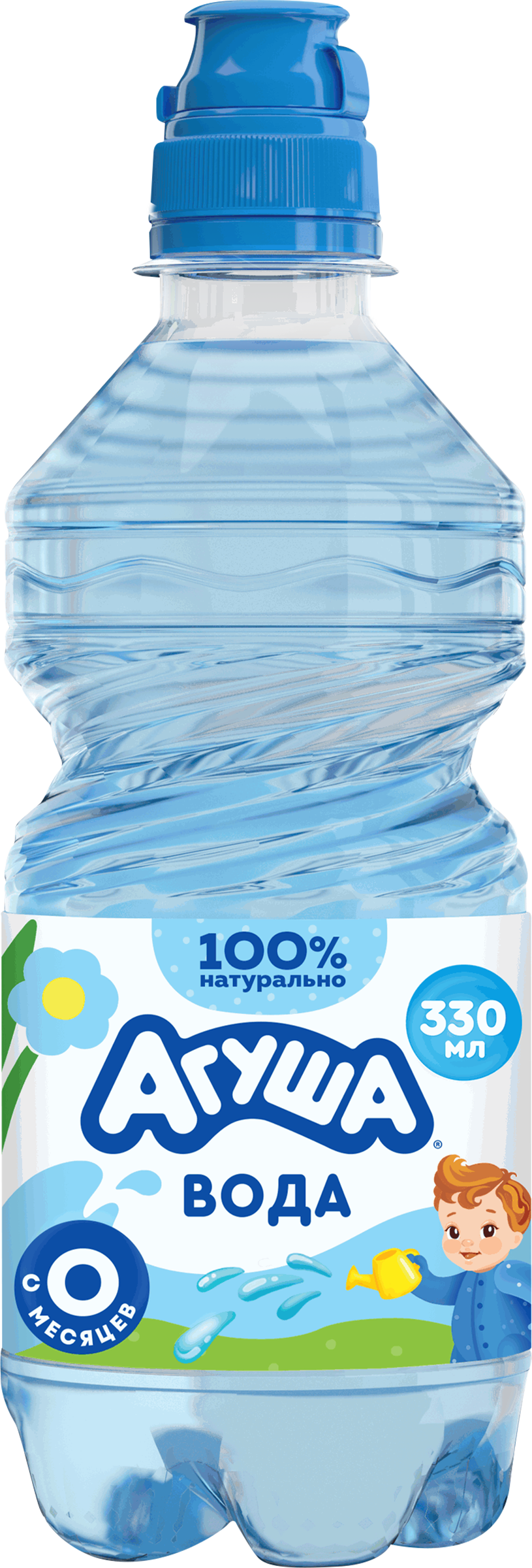 Изображение товара Вода питьевая детская АГУША 330мл для питания малышей