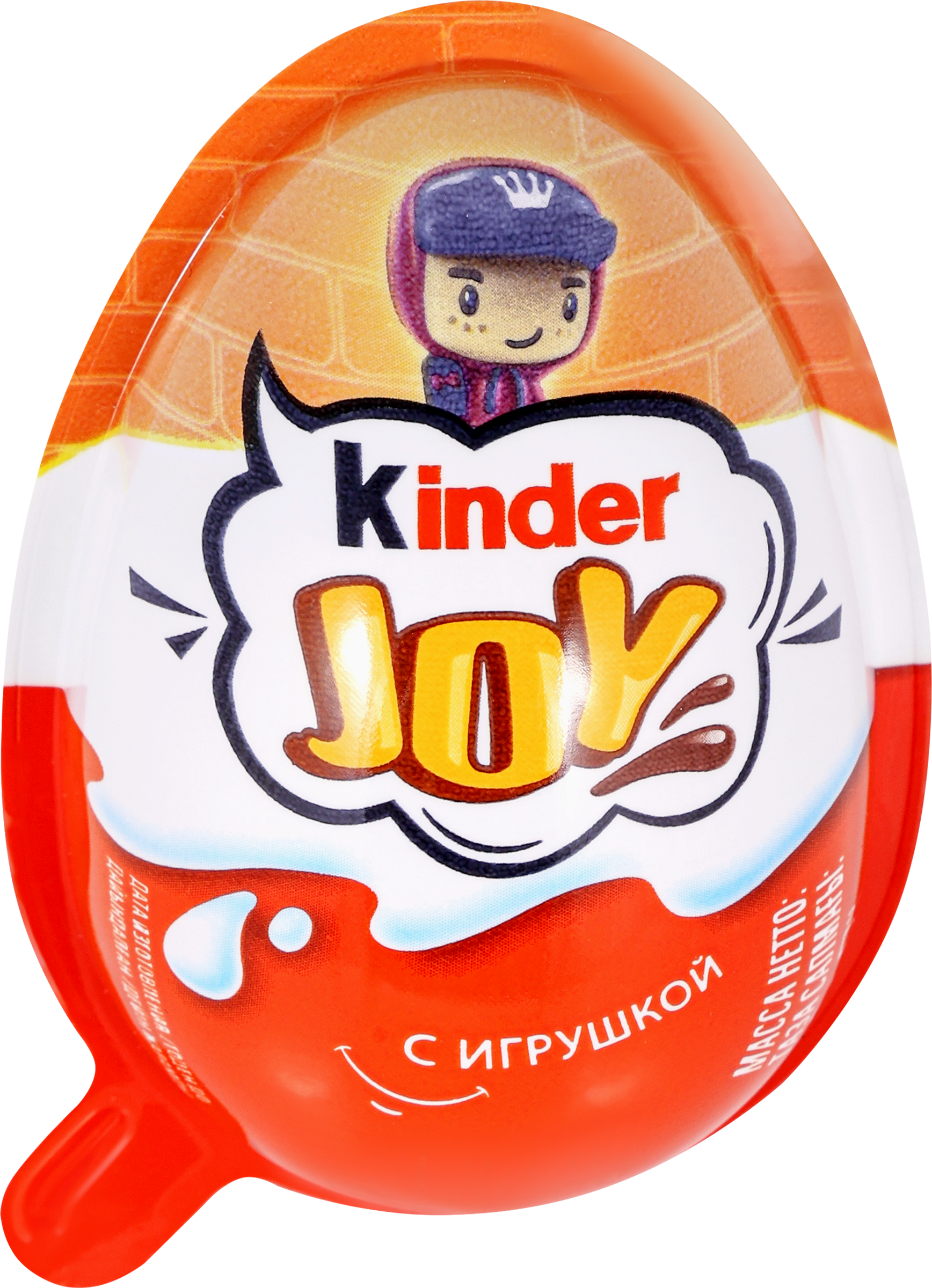 Изображение товара KINDER Joy молочный шоколад с шариками и сюрпризом, 20 г Изображение товара KINDER Joy молочный шоколад с шариками и сюрпризом, 20 г
