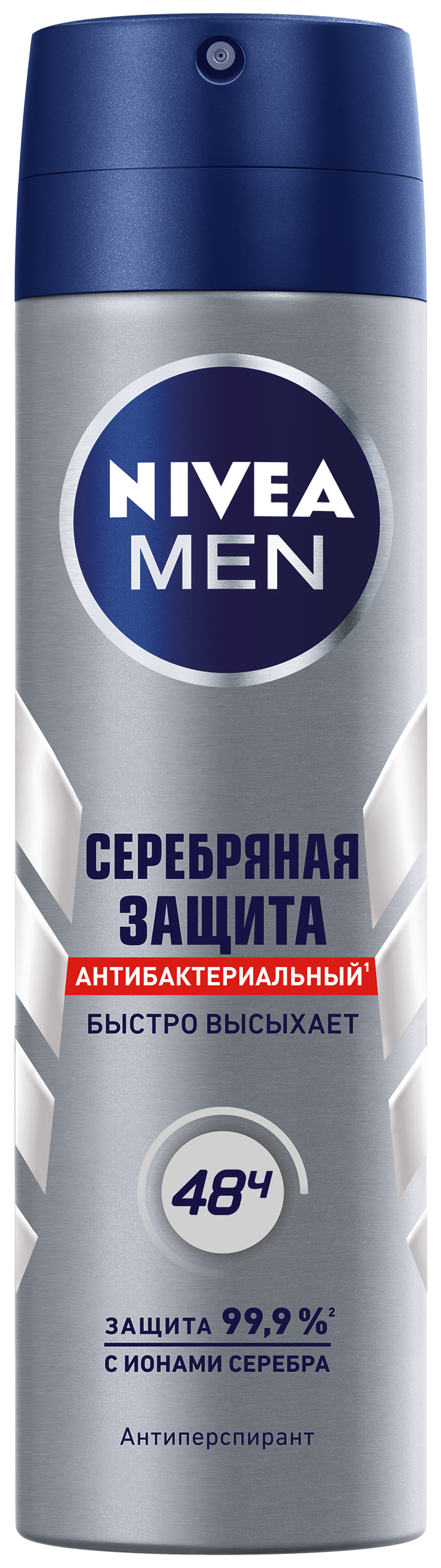 Изображение товара Дезодорант-спрей мужской NIVEA Серебряная защита, 150мл
