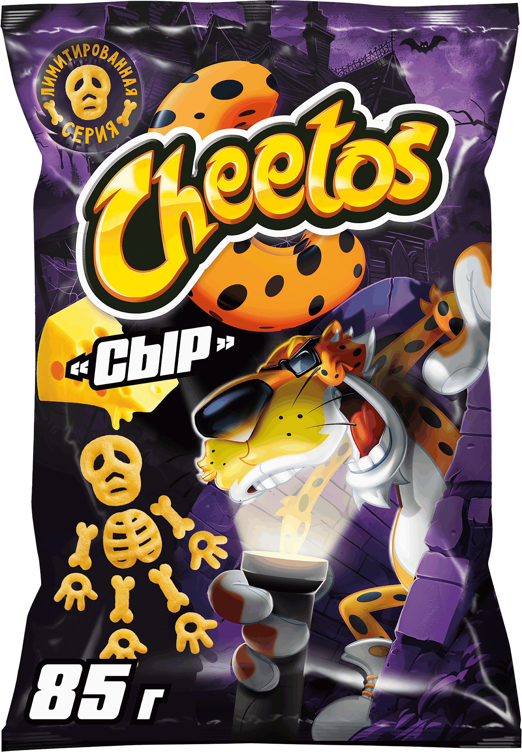 Изображение товара Палочки кукурузные CHEETOS Большой прикол Сыр, 85г